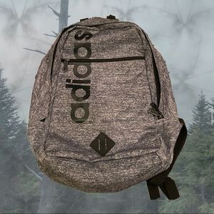 adidas gray backpack